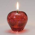 おしゃれ！津軽びいどろのりんごランプで温かみのある部屋へ！