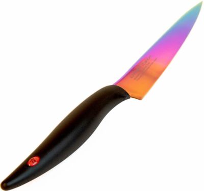 霞(KASUMI)のチタニウム包丁の見た目がイカす!切れ味も抜群!