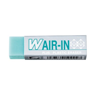 軽い力でよく消せる「W Air-in」の消し味は業界一!?